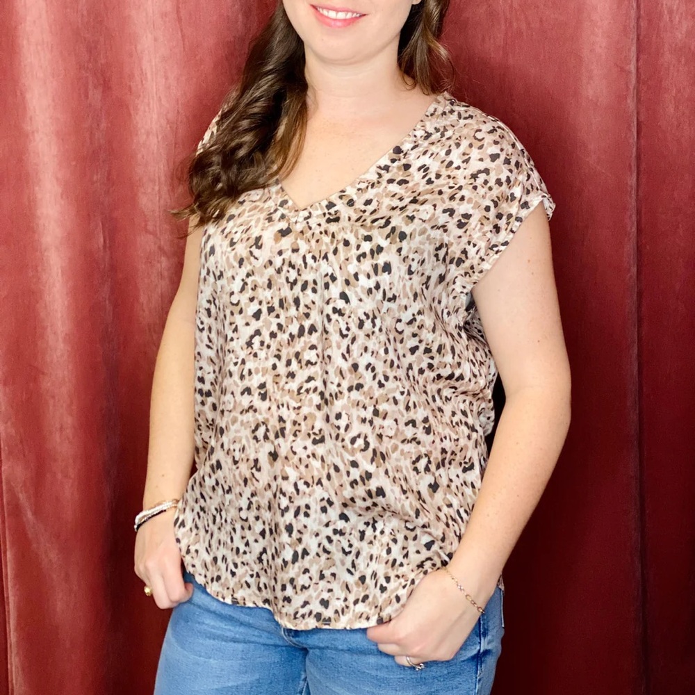 Dear John Yanis‎ Top - Animal Print